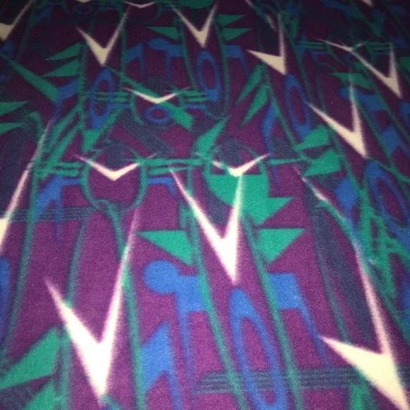 Multicolor Fleece (?) Piece - Picture 8 of 8